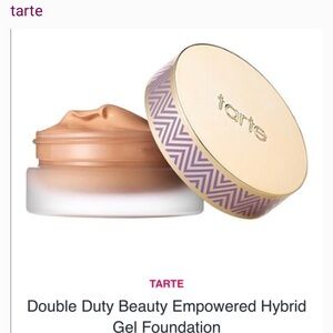Tarte Double Duty Beauty Empowered Hybrid Gel Foundation - light- medium sand